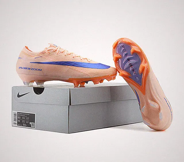 Nike Zoom Mercurial Vapor 16 Elite FG Mens Soccer Cleats Crimson Tint IO8214-850