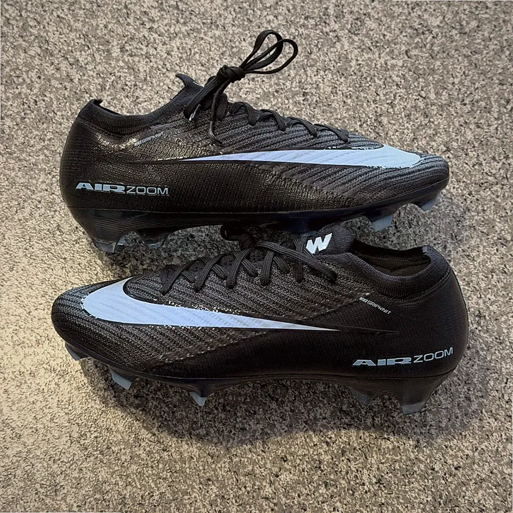 Nike Zoom Mercurial Vapor 16 Elite FG Soccer Cleats Mens 7.5 Black Ice FQ1457