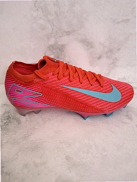 Nike Zoom Mercurial Vapor 16 Elite FG Soccer Cleats Red FQ1457-800 Sz 4.5M / 6W