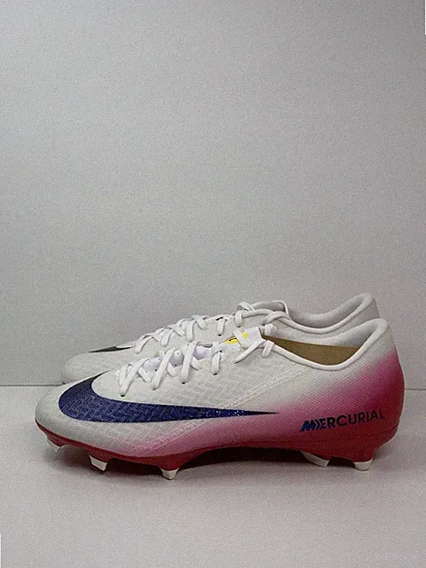 Nike Zoom Mercurial Vapor 16 FG Low White Soccer Cleat HJ7332-600 Men's Size 7.5