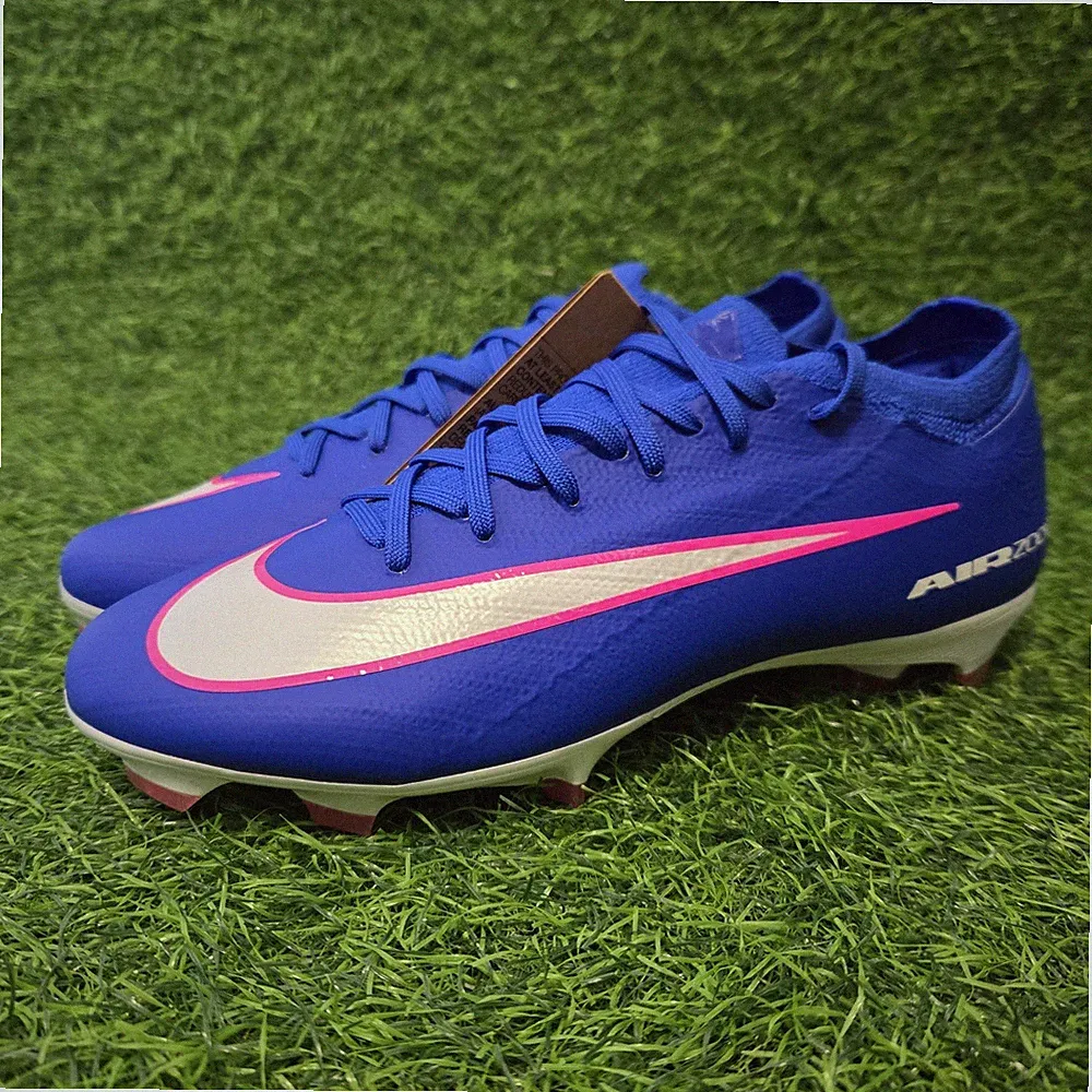 Nike Zoom Mercurial Vapor 16 Pro FG Blue Soccer Cleats FQ8685-446 Men's Size 6.5