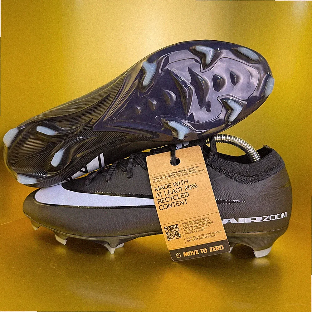 Nike Zoom Mercurial Vapor 16 Pro FG Soccer Cleats Black FQ8685-001 Men’s Size 9