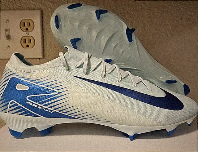Nike Zoom Mercurial Vapor 16 Pro FG Soccer Cleats Glacier Mens Sz 13 FQ8685-400
