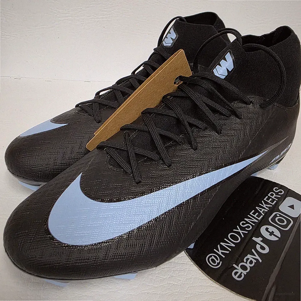 Nike Zoom Superfly 10 Academy FG/MG Black Soccer Cleats FQ1456-001 Men's Size 9