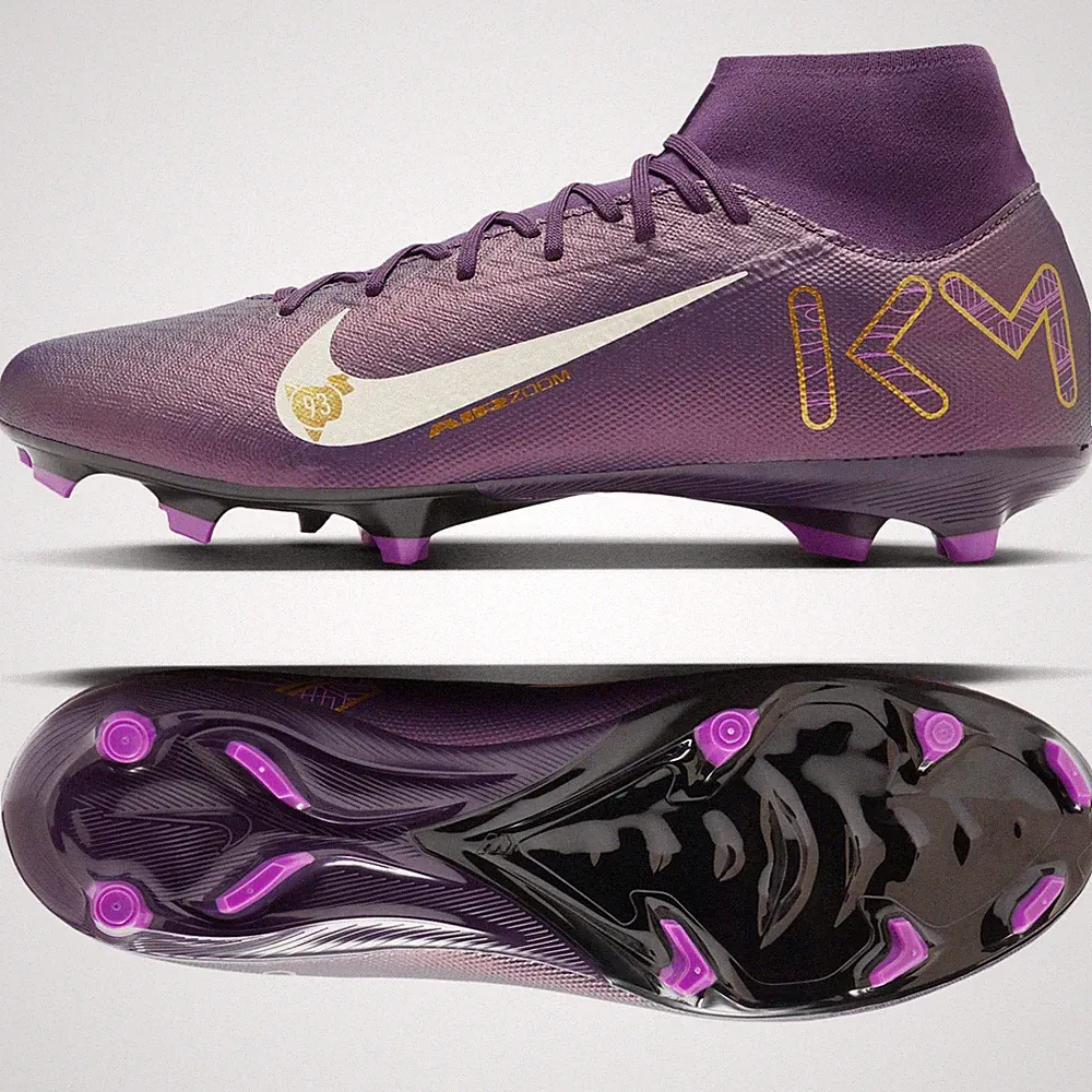 Nike Zoom Superfly 10 Academy FG/MG Mbappé HJ7309-500 Men Soccer Cleats Sz 10.5