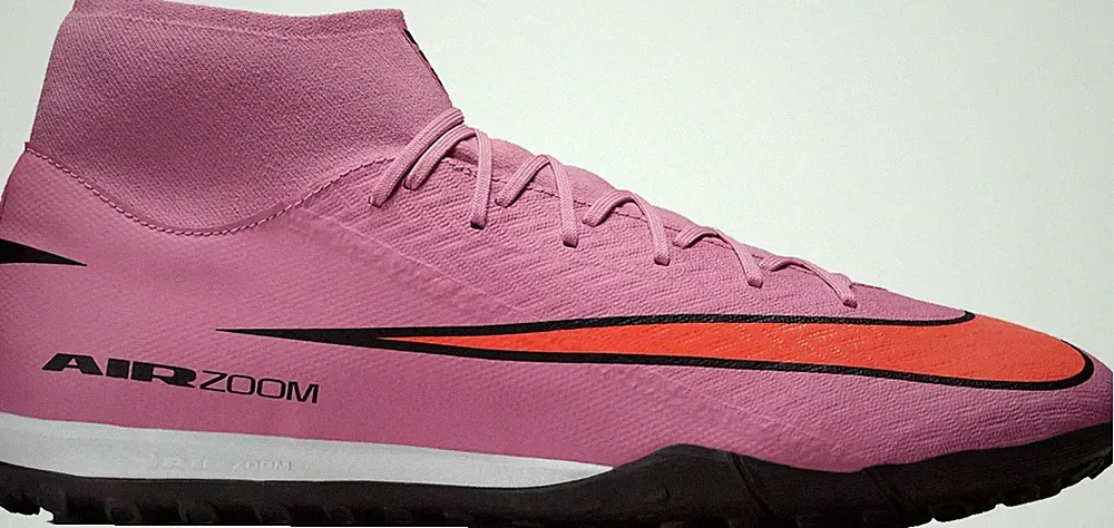 Nike Zoom Superfly 10 Academy Pink & Red Soccer Turf Cleats Men's 8.5 Women's 10