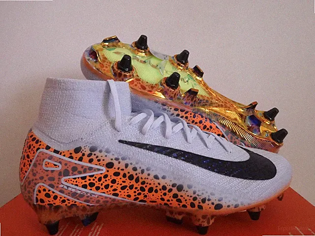 Nike Zoom Superfly 10 Elite SG-PRO Multi Safari Olympics Cleats [HF9394-900]