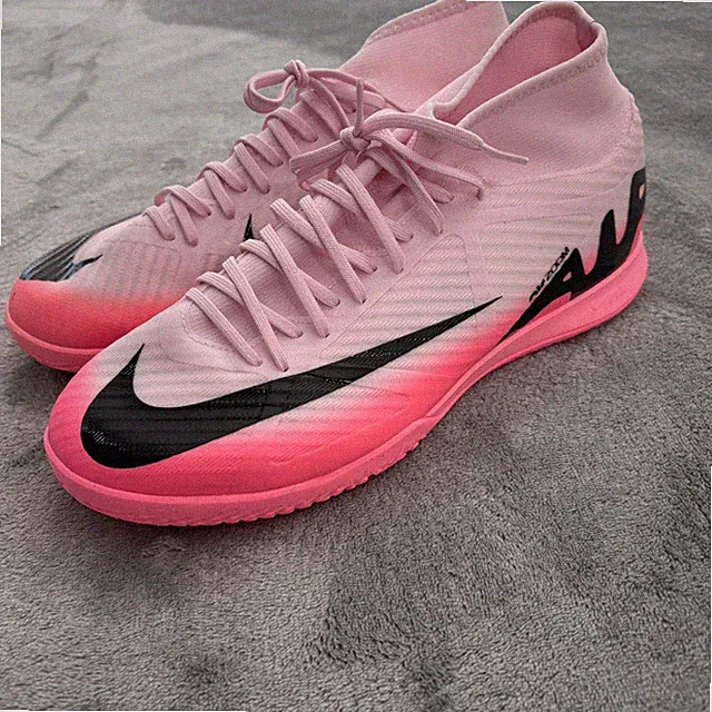 Nike Zoom Superfly 9 Academy Men’s IC Pink DJ5627-601 Indoor Court Soccer Shoes