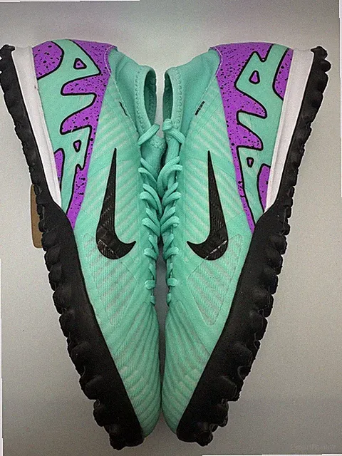 Nike Zoom Superfly 9 Academy TF US 7.5 Mint High-Performance Turf Soccer Shoes