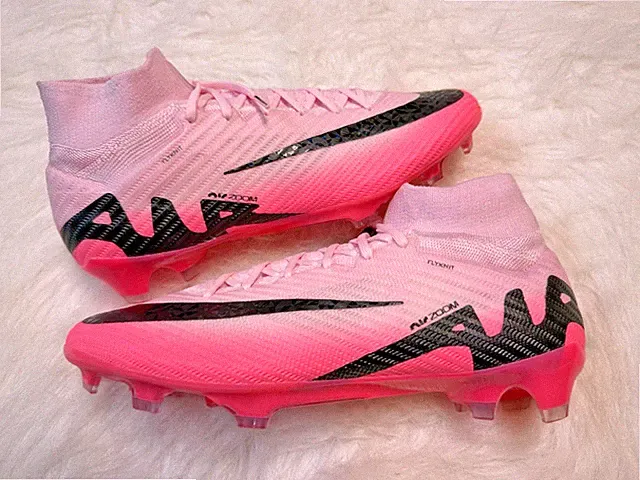 Nike Zoom Superfly 9 Elite FG Pink Foam Men's Size 9 Soccer Cleats FD0241-601