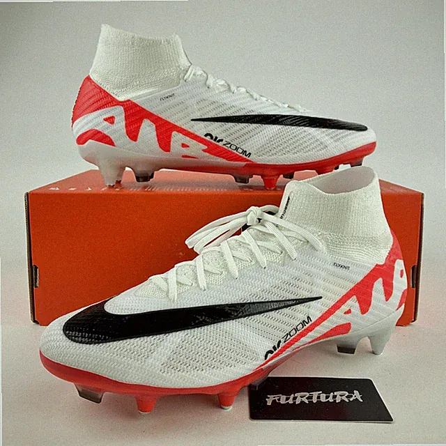 Nike Zoom Superfly 9 Elite SG-Pro AC P FD0246-600 Mens Size 9.5 Cleats #204A