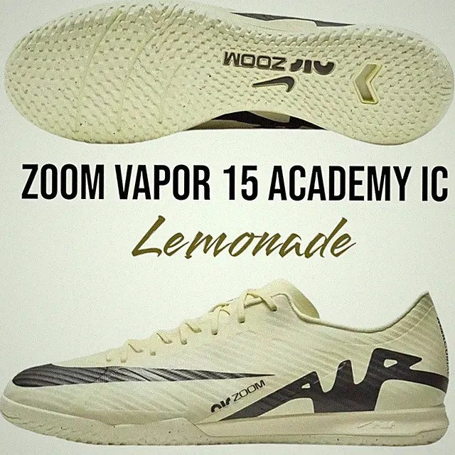 Nike Zoom Vapor 15 Academy IC Men Indoor Soccer Cleats Size 10.5 Turf New