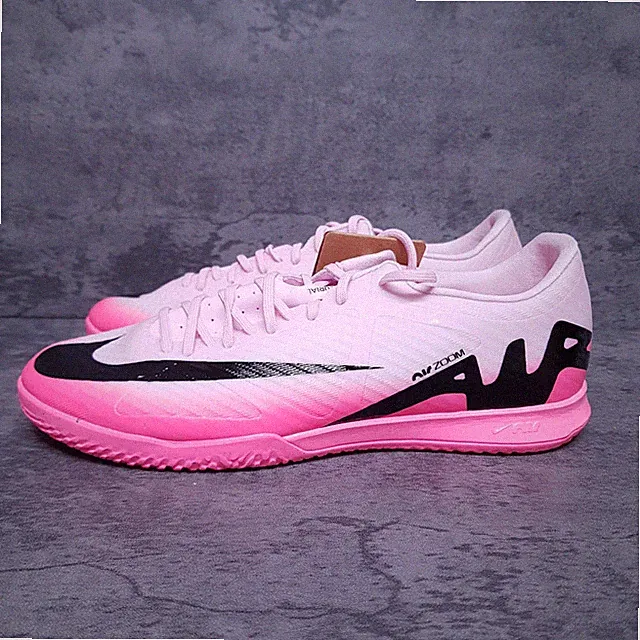 NIKE Zoom Vapor 15 Academy Ic Pink Foam Soccer Indoor Shoes Men 11 Nby