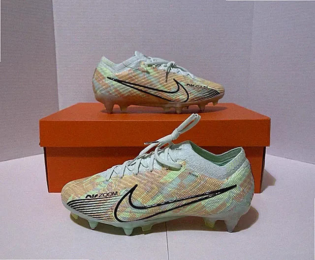 Nike Zoom Vapor 15 Elite SG Pro AC Bonded Pack Soccer Cleats DJ5168-344 Size 6.5