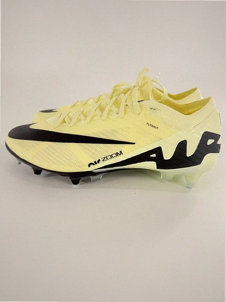 Nike Zoom Vapor 15 Elite SG Pro AC P Soccer Cleats Mens 10 Womens 11.5 Lemonade