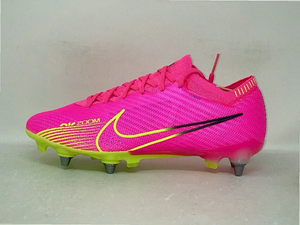 Nike Zoom Vapor 15 Elite SG-PRO Pink Soccer Cleats, Size 6 / 7.5 FD0243-605 BNIB