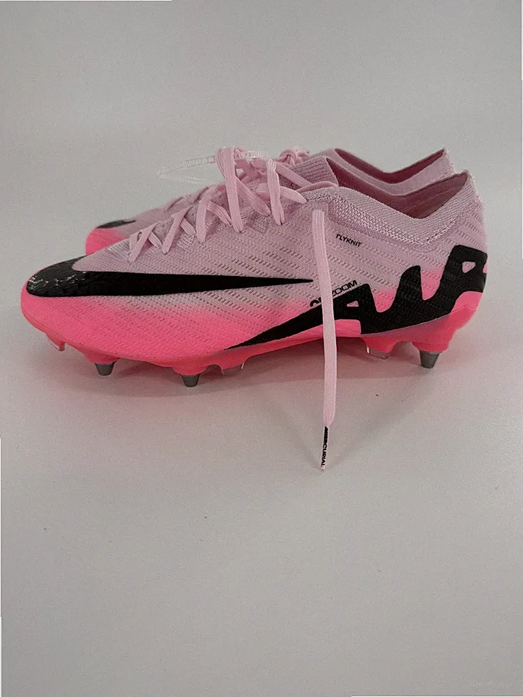 Nike Zoom Vapor 15 Elite SG-PRO Soccer Cleats Pink Men's Size 8 FD0243-601 New