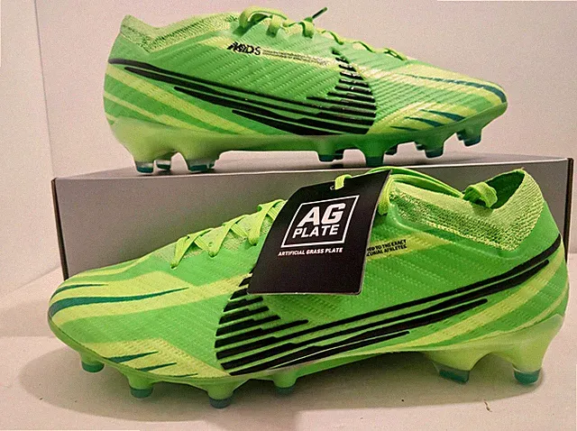 Nike Zoom Vapor 15 MDS Elite AG CR7 Soccer Cleats Green FJ7198-300 Men Size 9