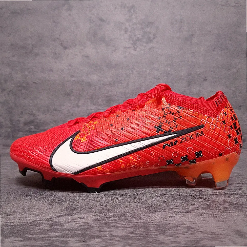 NIKE Zoom Vapor 15 MDS Elite FG Soccer Cleats Mens 4.5 Womens 6 Crimson Red