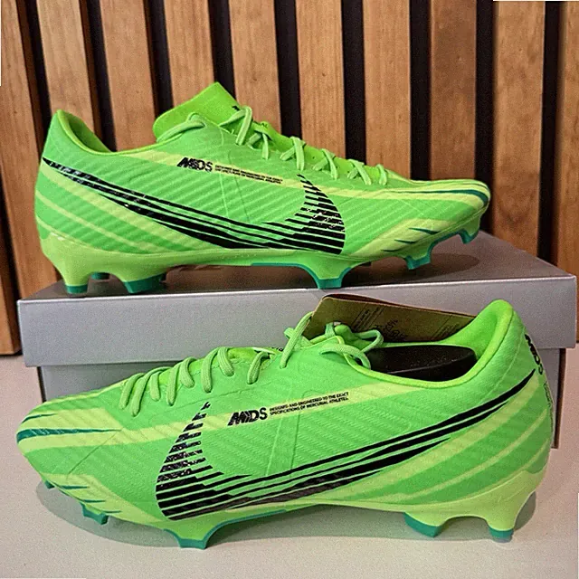 Nike Zoom Vapor 15 MDS FG MG Green Strike Black FJ7200-300 Mens Size 10.5