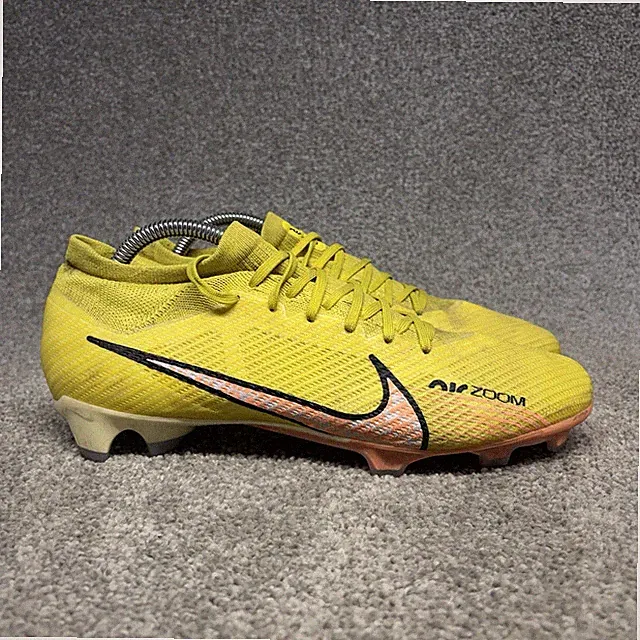 Nike Zoom Vapor 15 Pro FG Soccer Cleats Men's Size 10 Lucent Yellow DJ5603 780