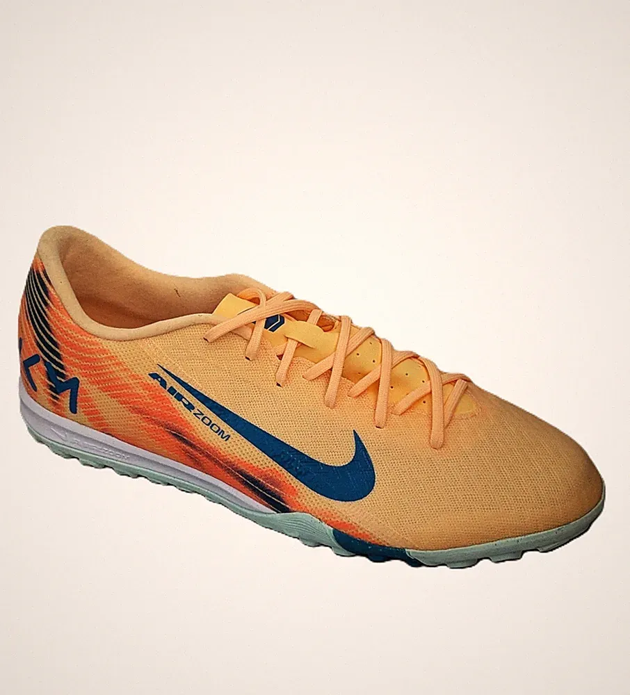 Nike Zoom Vapor 16 Academy KM Turf Soccer Cleats Mens 7.5 Melon Tint FQ8384-801
