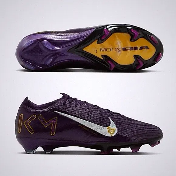 Nike Zoom Vapor 16 Elite FG Mbappe Soccer Cleats Men Size 4/Women 5.5 FQ8683-500
