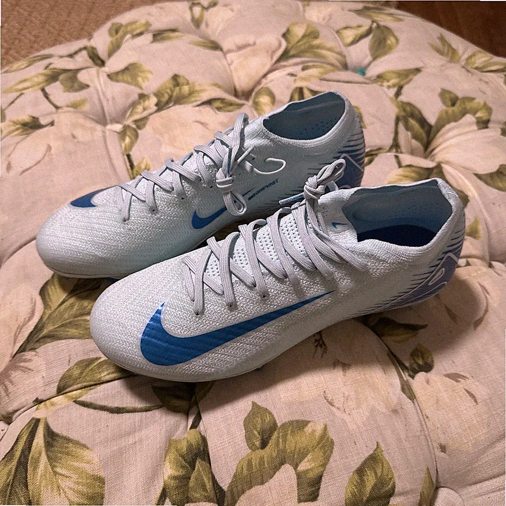 Nike Zoom Vapor 16 Elite FG-Pro Soccer Cleats Glacier Blue Mens Sz 7 HF7878-400