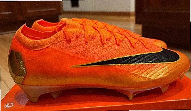 Nike Zoom Vapor 16 Elite FG SE Total Orange Metallic Gold IO1555 800 Size 11.5
