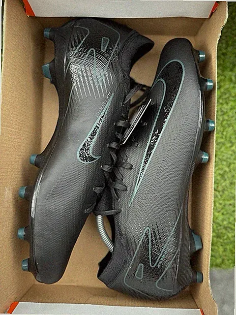 Nike Zoom Vapor 16 Pro AG-PRO Black Soccer Cleats, Size 12.5 BNIB FQ8684-002