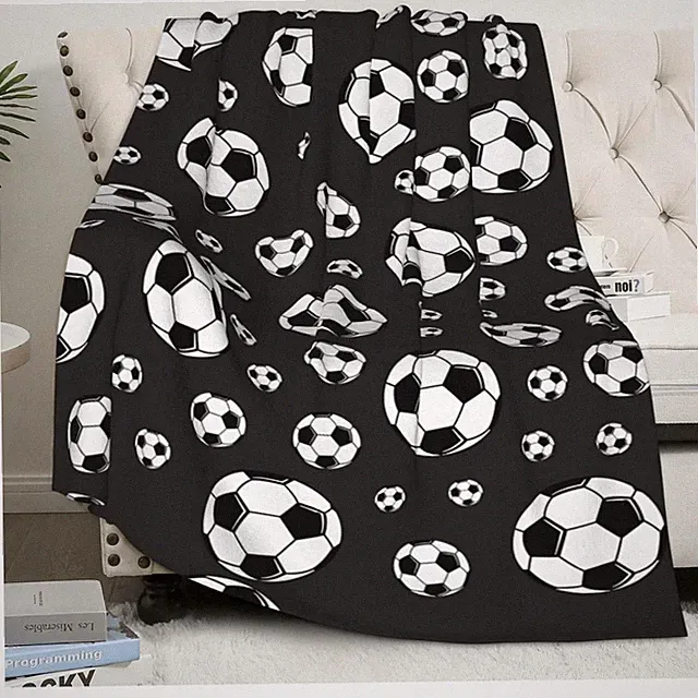 Niopos Soccer Blanket Soccer Gifts Boys Girls 8-12 Coach Team Gifts Birthday
