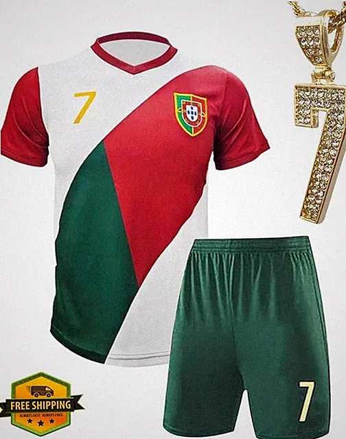 NITAFOX Portugal Soccer Jersey Kids Boys Youth 14-16 Years Red