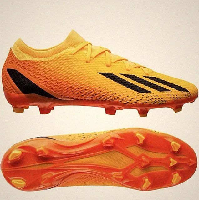 NWOB adidas X Speedportal .3 FG Heatspawn Gold/Black/Orange Womens Soccer SIZE 6