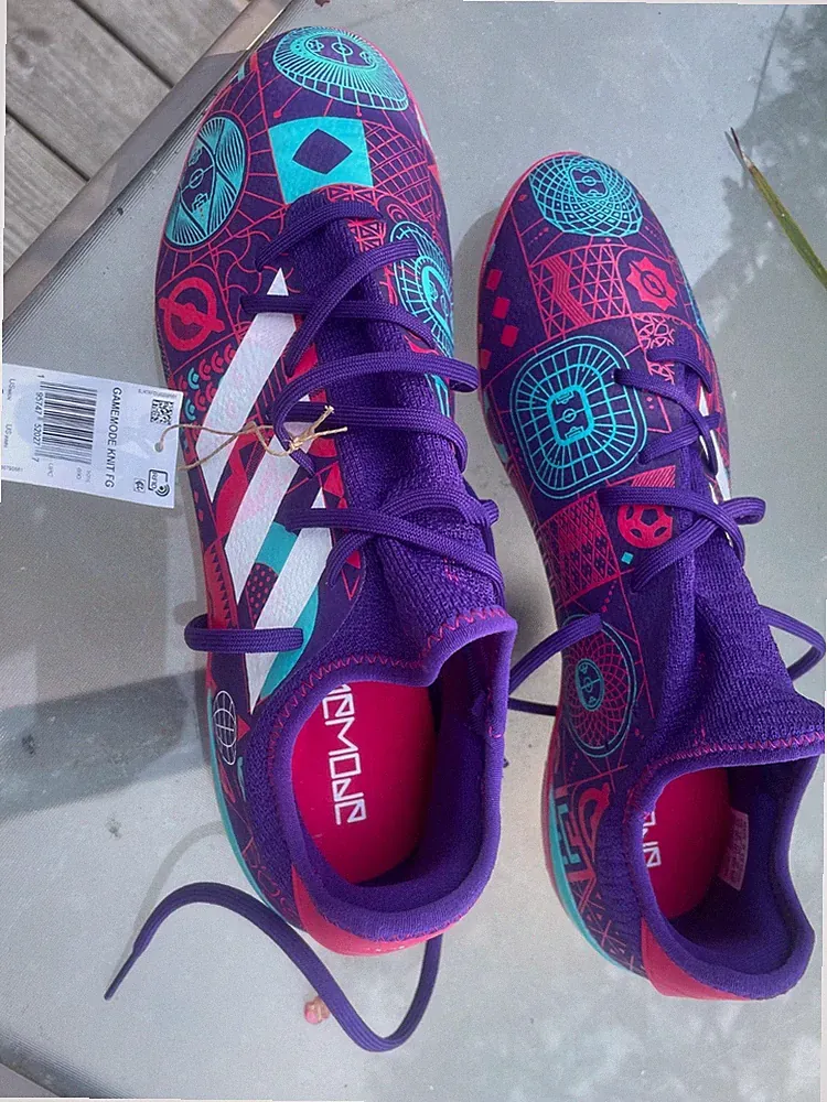 NWT Adidas Gamemode Knit Firm Ground Soccer Cleats Men Size 11 Women Size 12 New