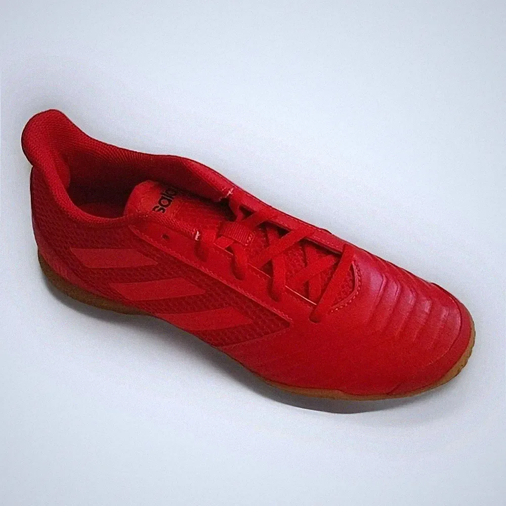 NWT Adidas X Predator 19.4 IN Soccer Cleats Men's 6.5 Red Low Top Indoor Shoes