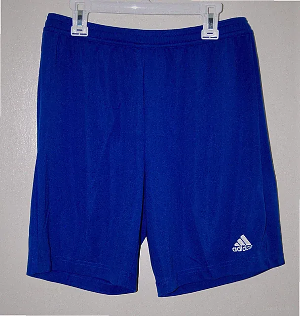 NWT Adidas Youth Team Royal Blue Entrada 22 Soccer Shorts sz XL