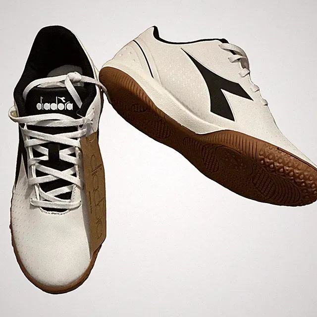 NWT Diadora Pichichi 5 IDR Indoor Soccer Shoes Men 6.5 Women 8 Futsal White New