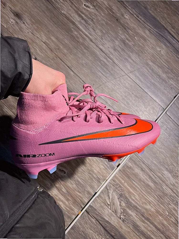 NWT Nike Mercurial Superfly HF9433-600 Soccer Cleats Men 7.5 Pink Dynamic Fit St