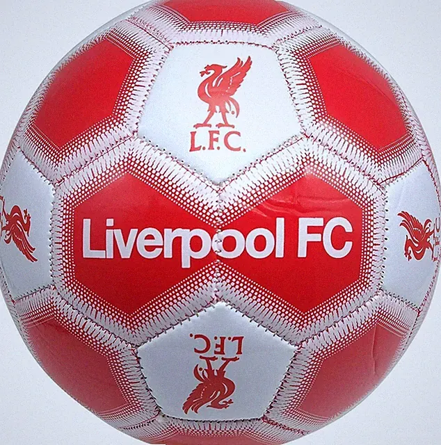 Official Icon Sports Liverpool FC Soccer Ball Size 2 - Licensed Red & White Mini