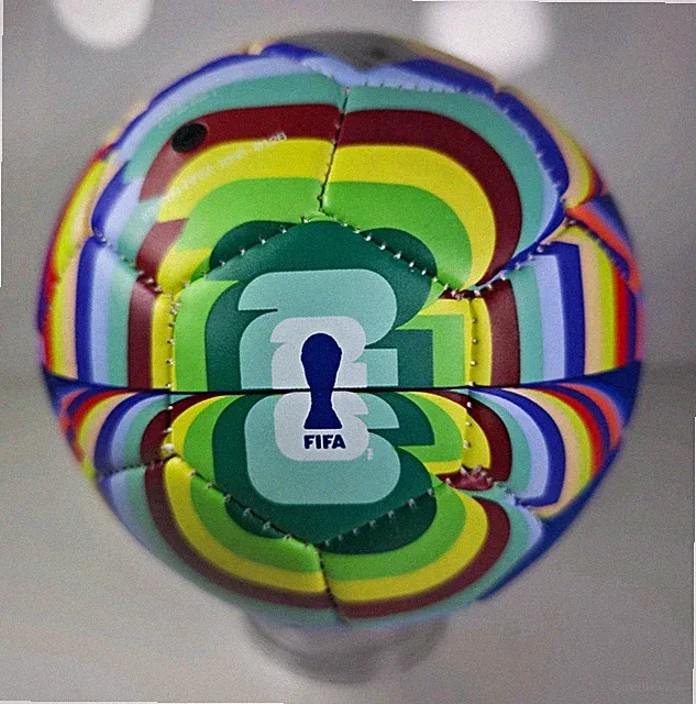 Official License Fifa World Cup 2026 Size 1 Colorful Mini Training Soccer Ball