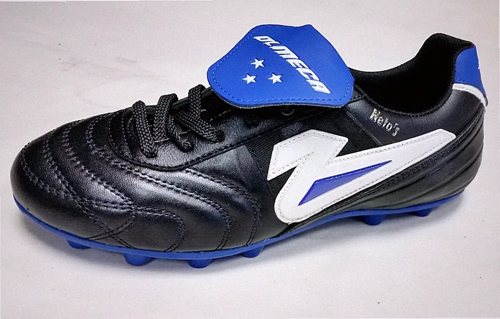 Olmeca Professional Soccer Cleats Style Netos Leather Black