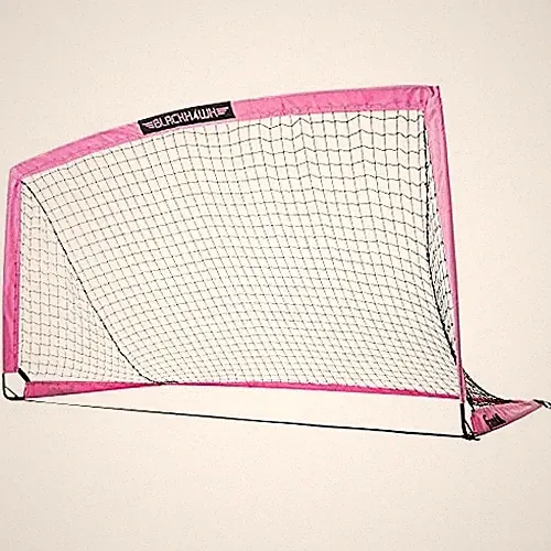 Optic Yellow Blackhawk Soccer Goal - Portable Pop-Up, Easy Setup, All-Weather