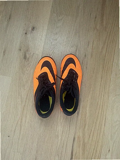 Orange Nike Hypervenom Indoor Cleats Orange Size 3.5