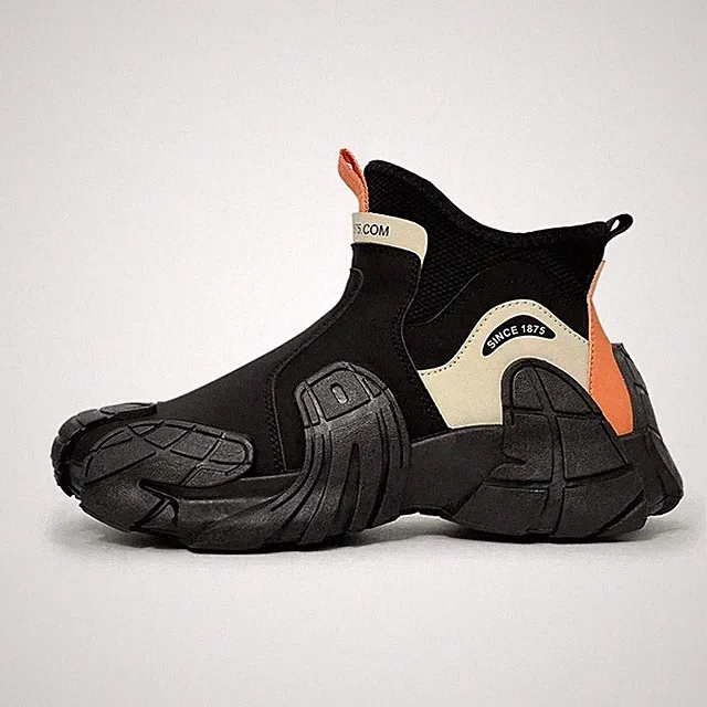 Outdoor Hiking Shoes Men High Top Outdoor Desert Ankle Boots Walking Sneakers