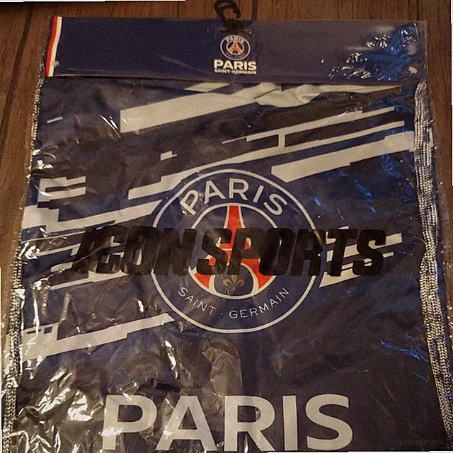 Paris Saint-Germain Football Club Drawstring Gym Soccer bag backpack New!
