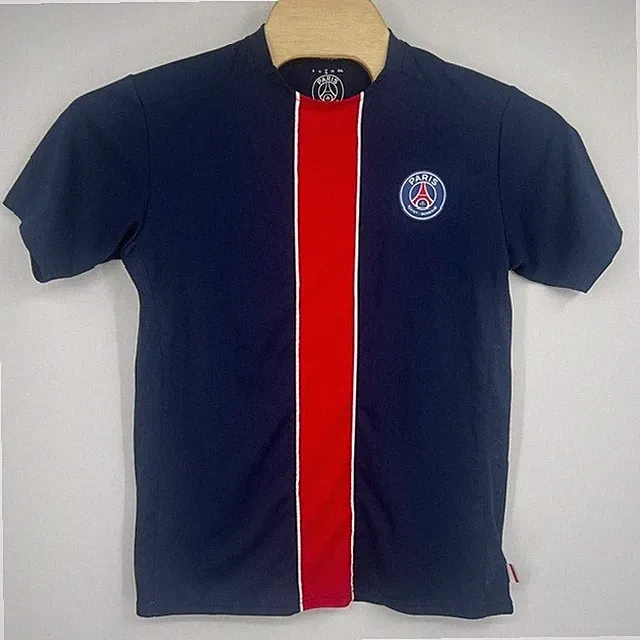 Paris Saint-Germain PSG Men's Navy Blue & Red Soccer Jersey Size Large