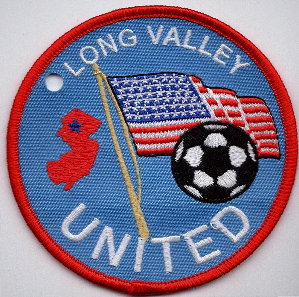Patch Long Valley United Soccer Club LVUSC c2005 New Jersey 3.5"