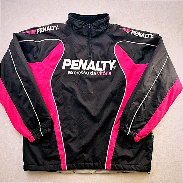 Penalty Jacket Adult Extra Large Soccer Expresso da Vitória Brazil Coat Mens