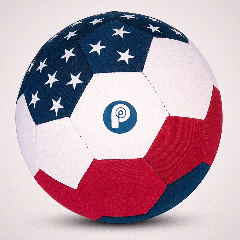 Picador The House Ball, Soft and Safe Indoor Soccer Balls Size 4, Stars Flag