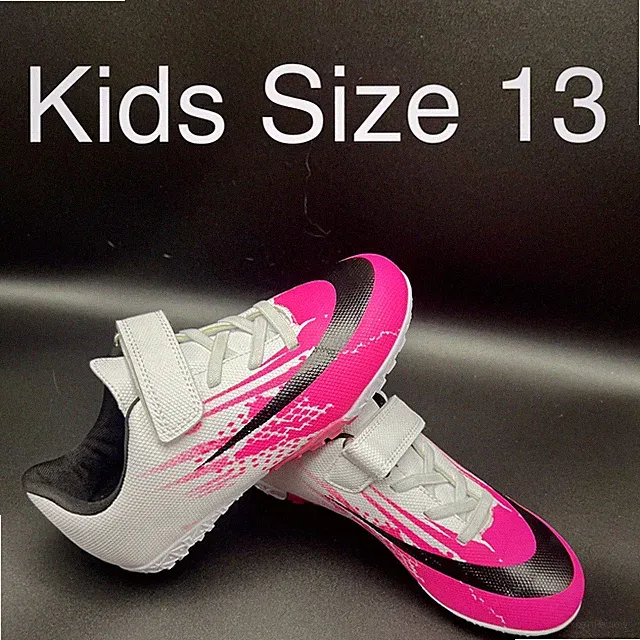 Pink And Whit Soccer Shoes ,US Kids 13 Brand New ,no Box